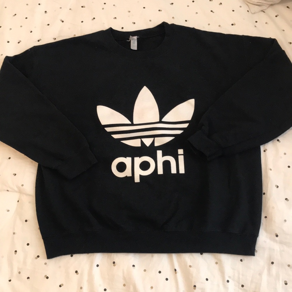 Alpha Phi Adidas Crew Neck Sweatshirt